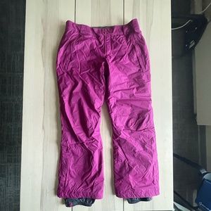 Columbia Omni-Shield Magenta Waterproof,  insulated pants,Ski Snow Pants